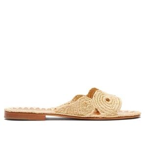 Carrie Forbes Raffia Sandals